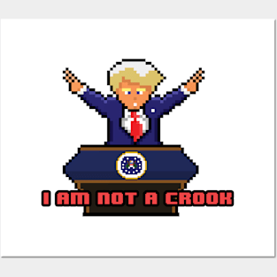 I Am Not A Crook Posters and Art